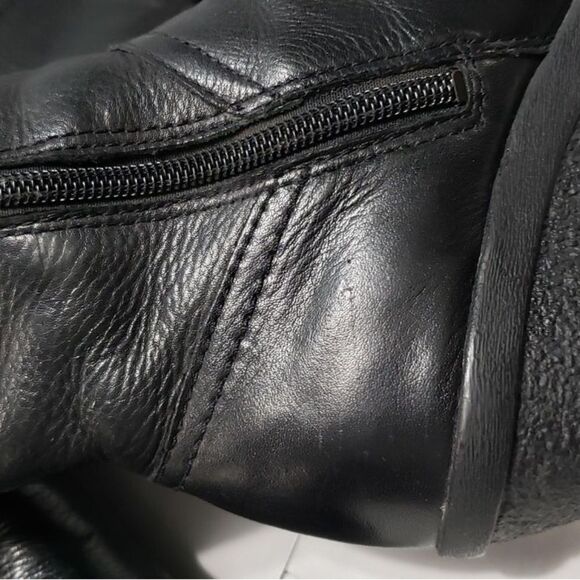 Hush Puppies Black Heeled Boots - Picture 14 of 14